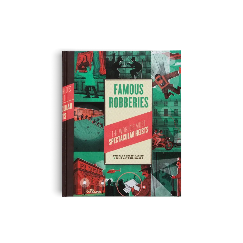 Little Gestalten Famous Robberies Kinderbuch 9-11 Jahre