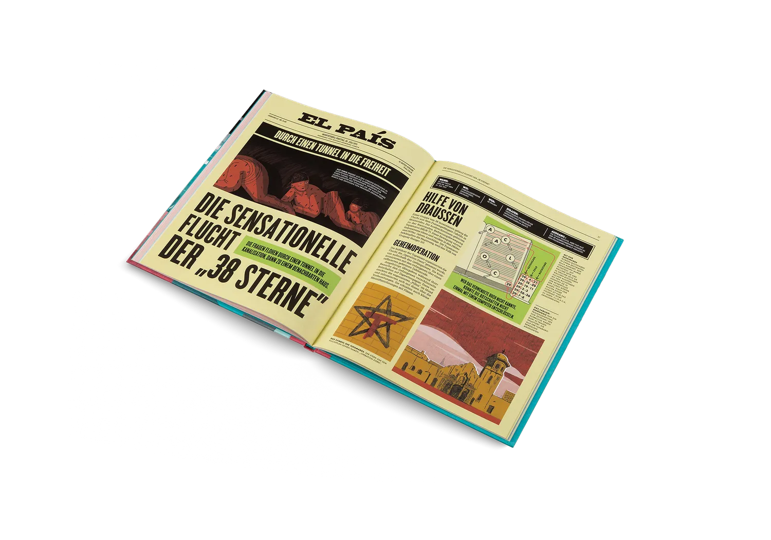 Kleine Gestalten Die Ausbrecher Sachbuch gebunden Fluchtgeschichten