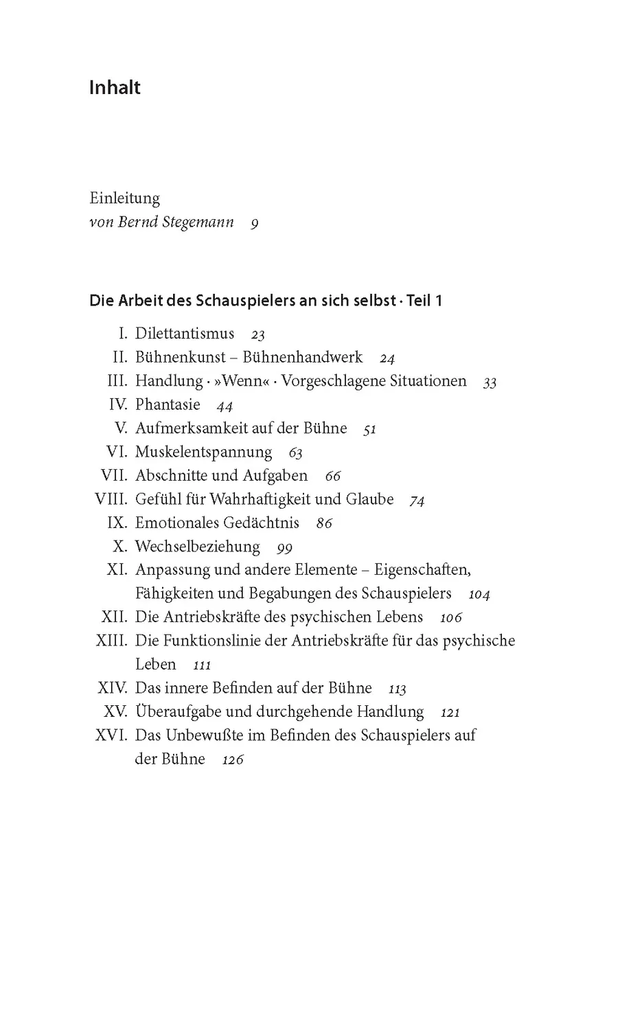 Seemann Henschel Stanislawski-Reader Theaterbuch