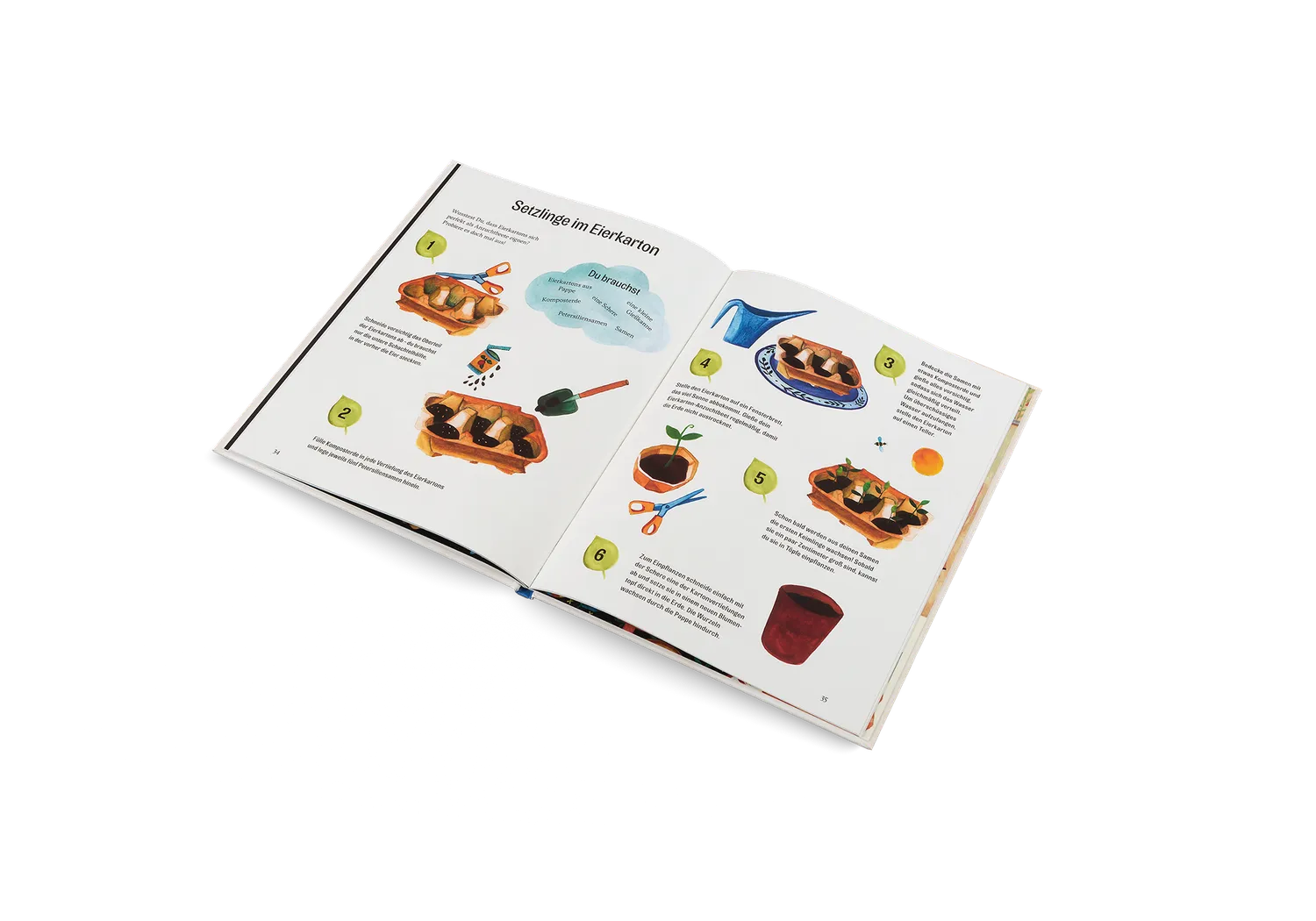 Kleine Gestalten Kleine grüne Daumen Kinderbuch Garten