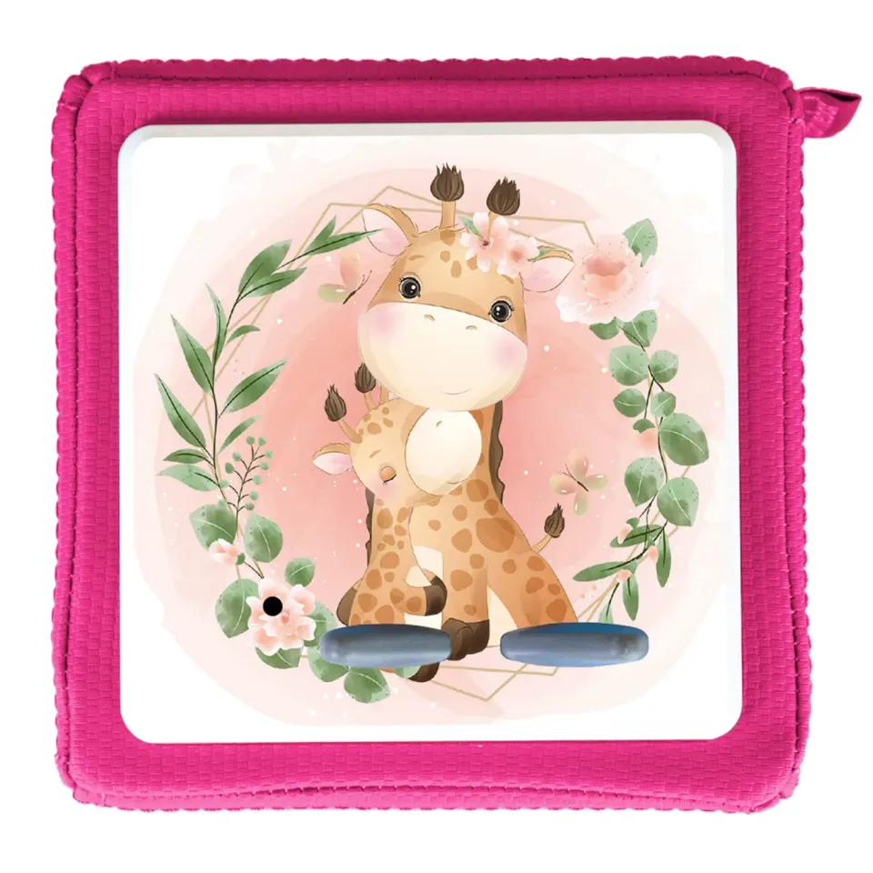 MeinBaby123 Giraffen Blumenkranz Toniebox Schutzfolie