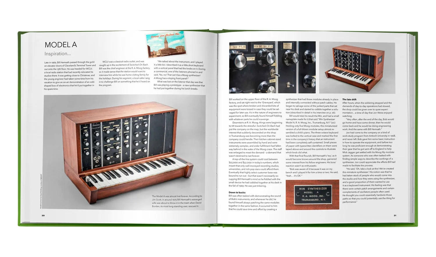 Bjooks The Minimoog Book Bildband gebunden Synthesizer-Geschichte