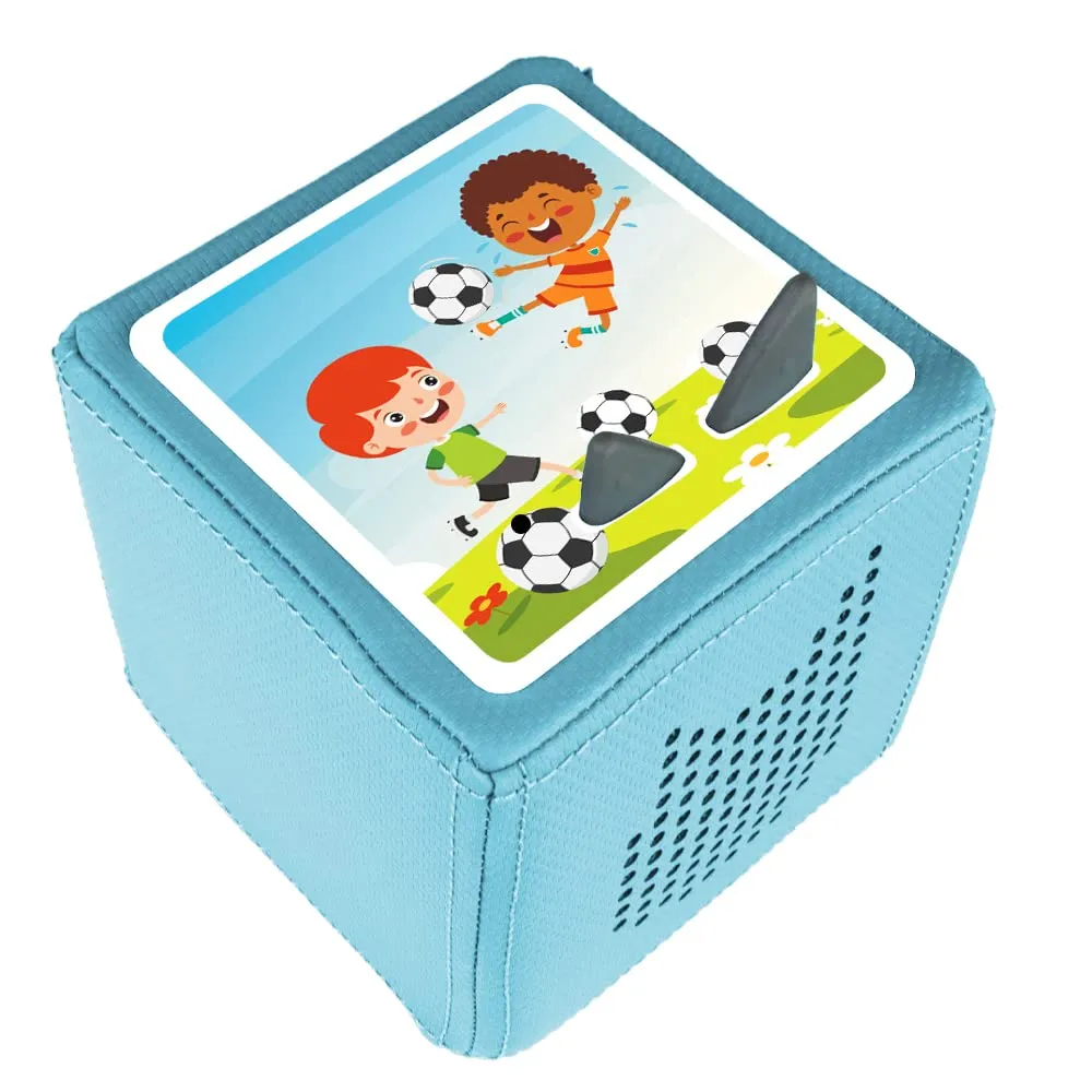 MeinBaby123 Fußball Jungs Toniebox Schutzfolie wasserfest
