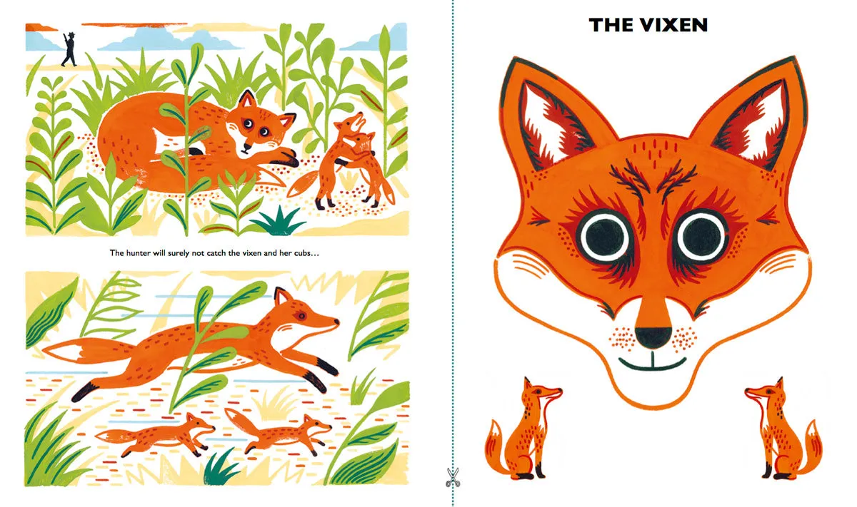 Little Gestalten Masks in the Forest Maskenbuch ab 3