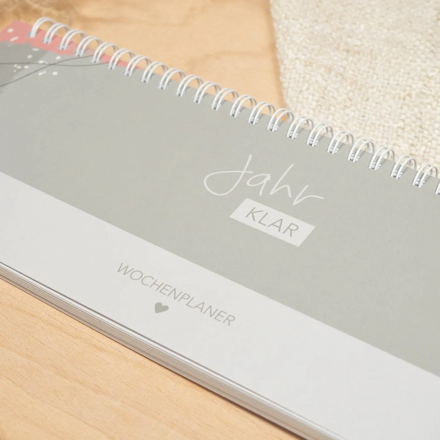 MINTKIND Jahr Klar Tischkalender Wochenplaner 52 Wochen