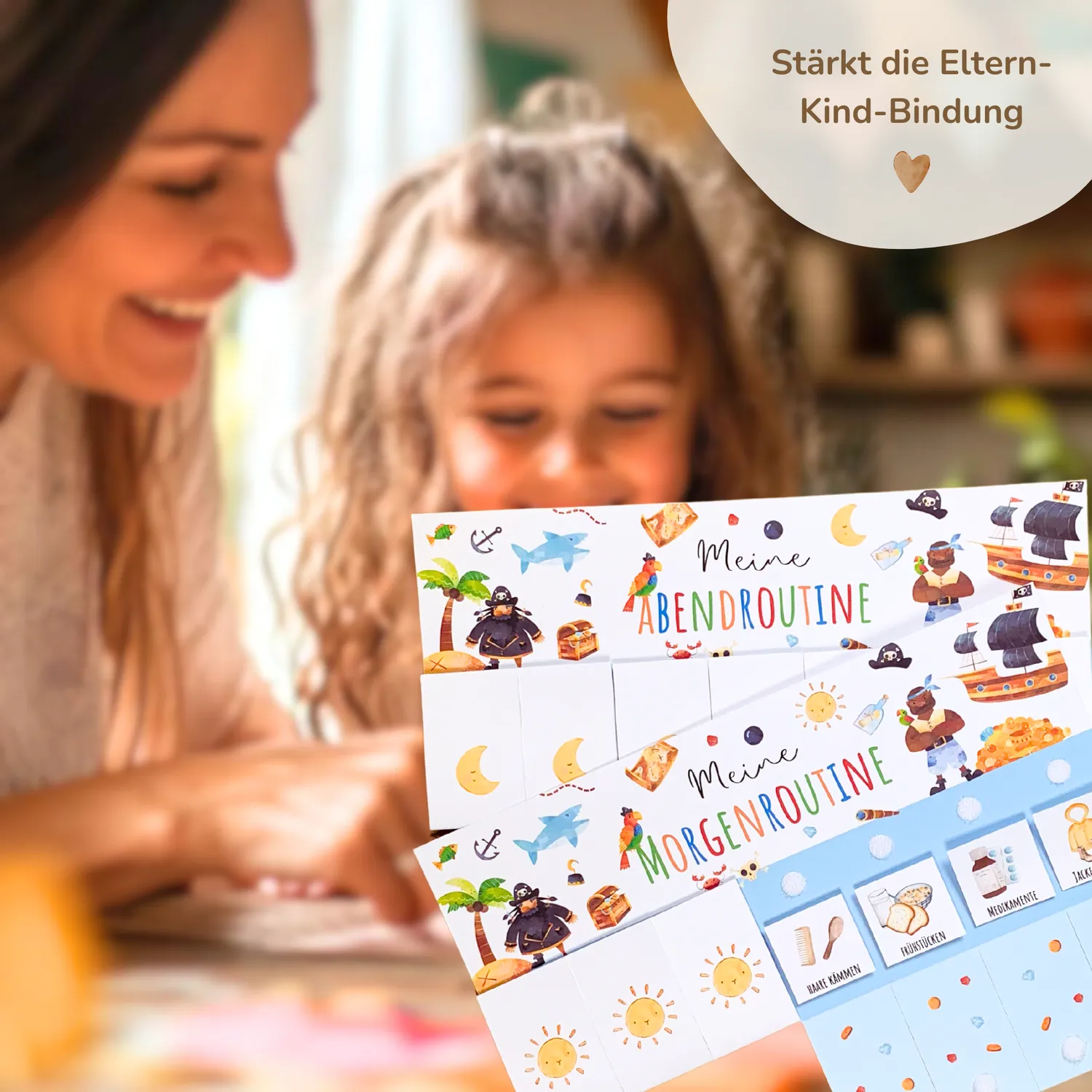 MeinBaby123 Pirat Morgen- Abendroutine Routineplan PDF Download
