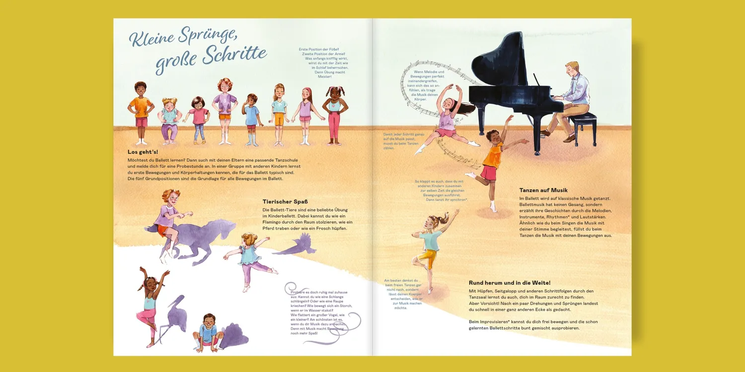 Seemann Henschel Ballett Kinderbuch ab 5 Jahren Tanz