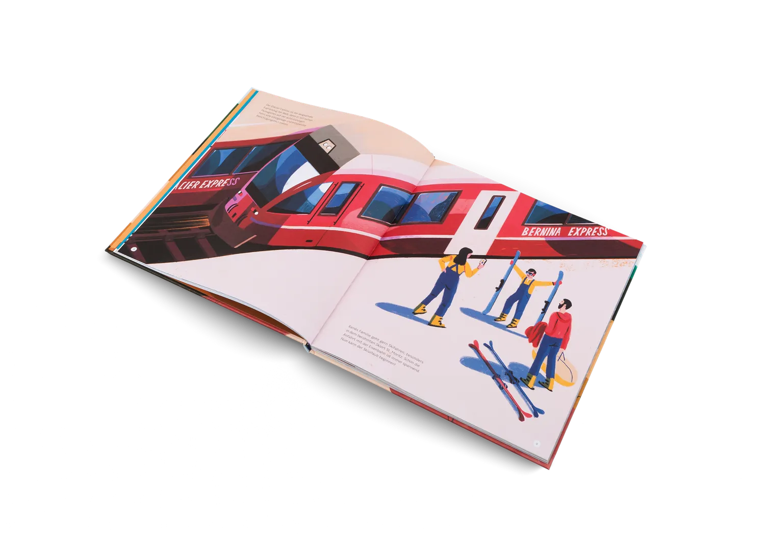 Kleine Gestalten Reisen mit der Eisenbahn Kinderbuch