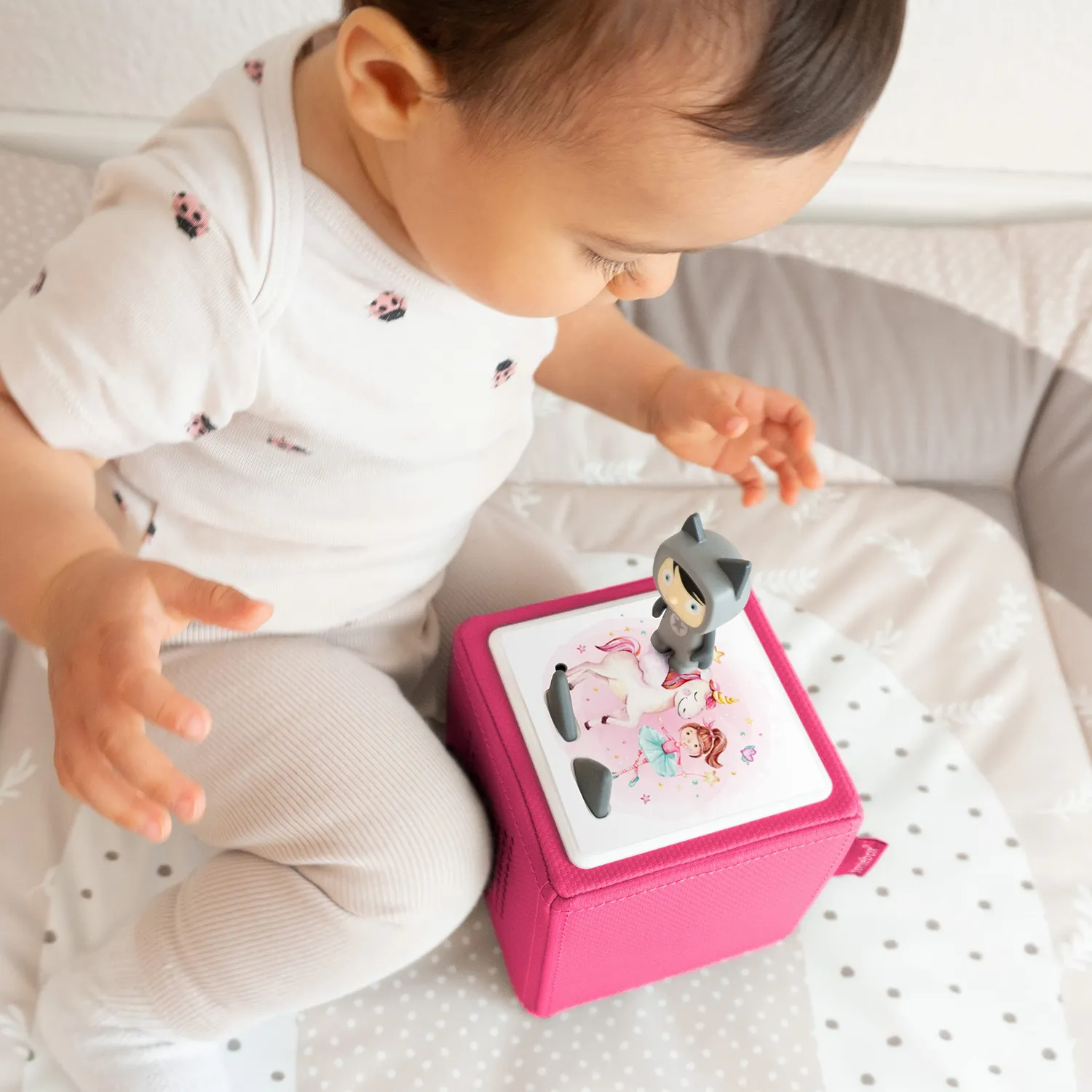 MeinBaby123 Einhorn & Ballerina Toniebox Schutzfolie Sticker