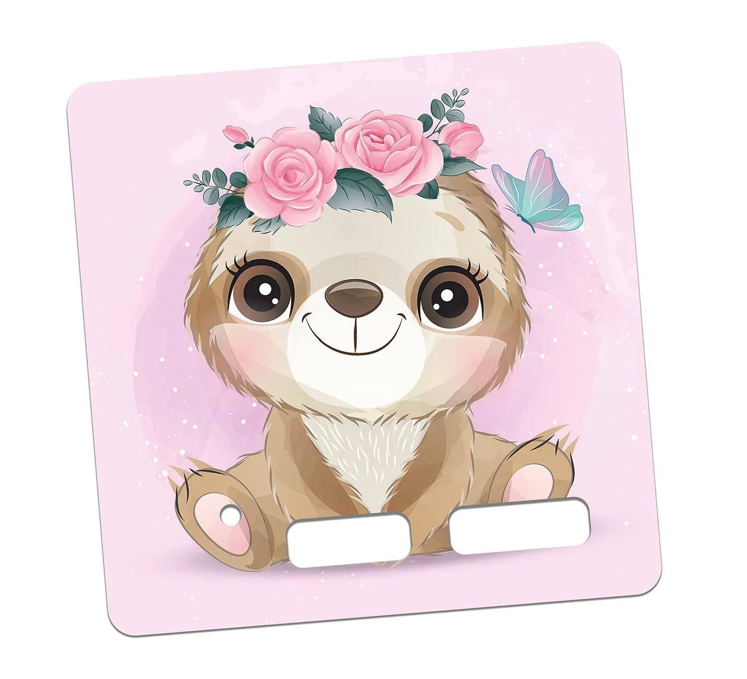MeinBaby123 Toniebox Schutzfolie Sticker Süßes Faultier