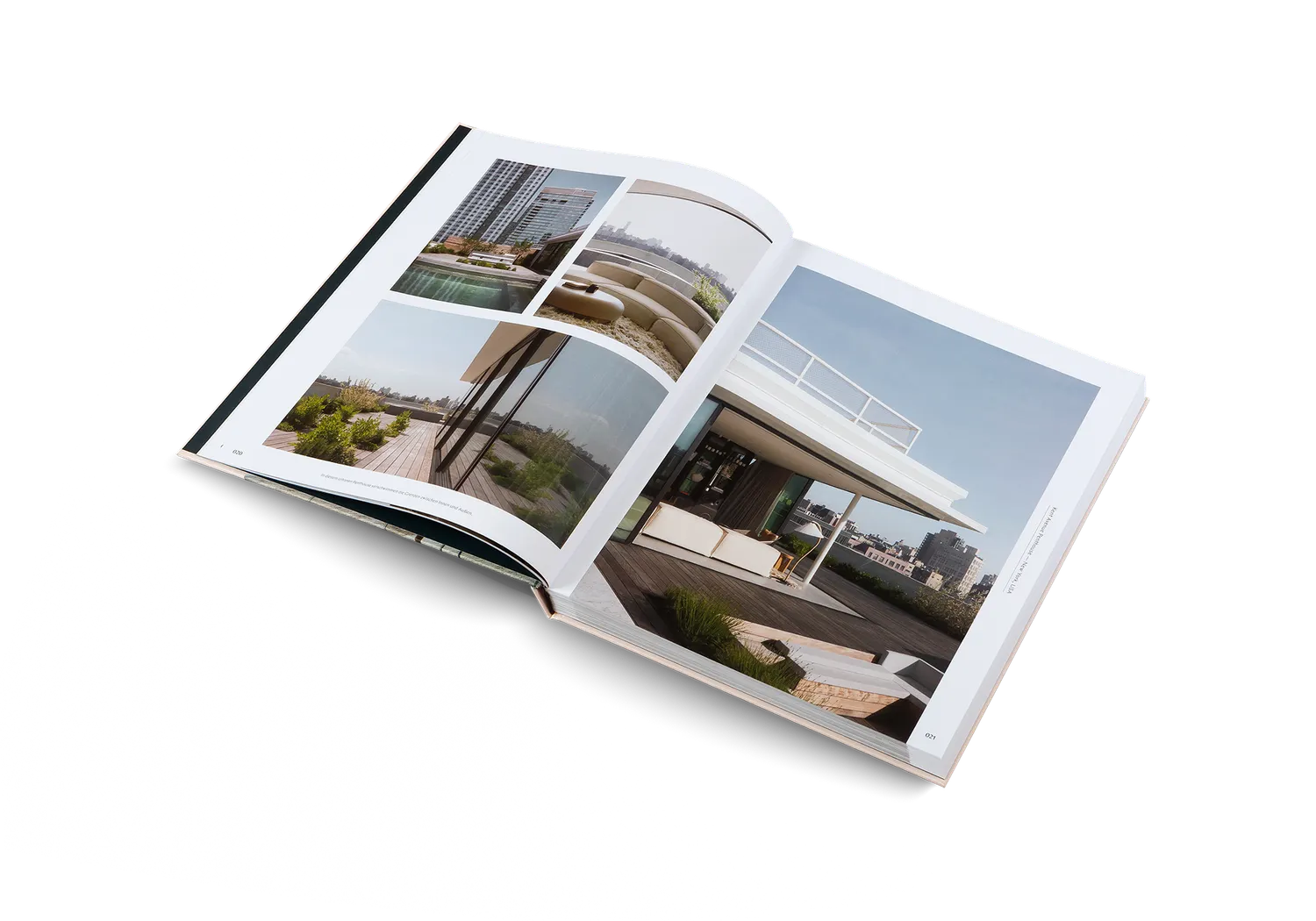 Gestalten Penthouse Panorama Bildband Penthouse-Architektur