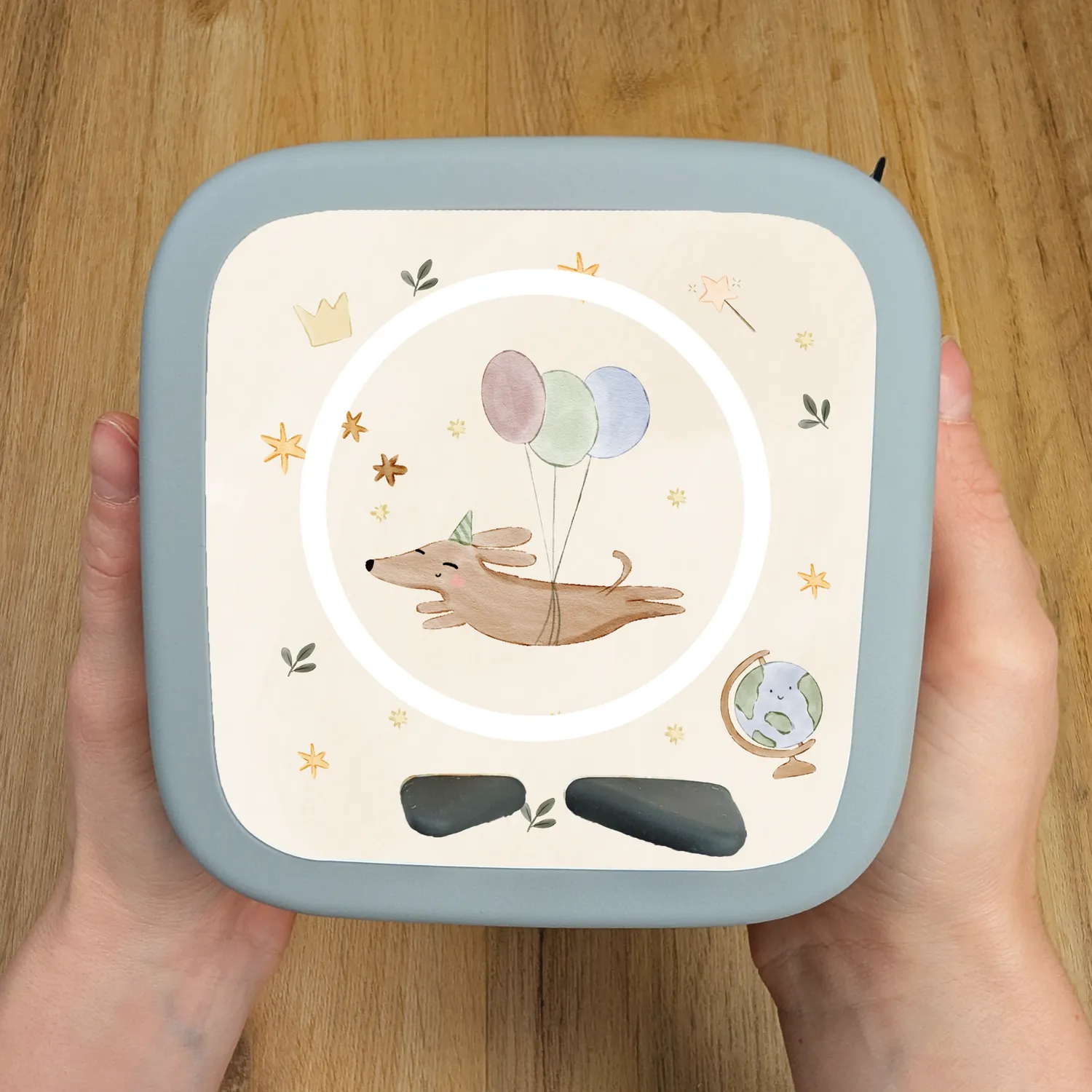 MeinBaby123 Toniebox 2 Schutzfolie Hund Luftballons Sticker