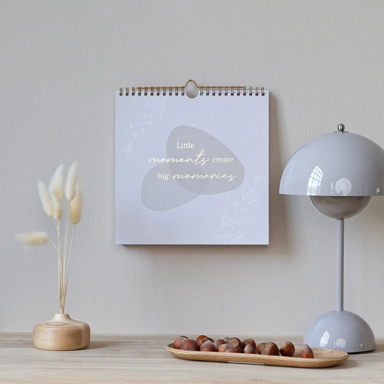 MINTKIND kind of hazel Fotokalender Kalender 21x21 ohne Jahr