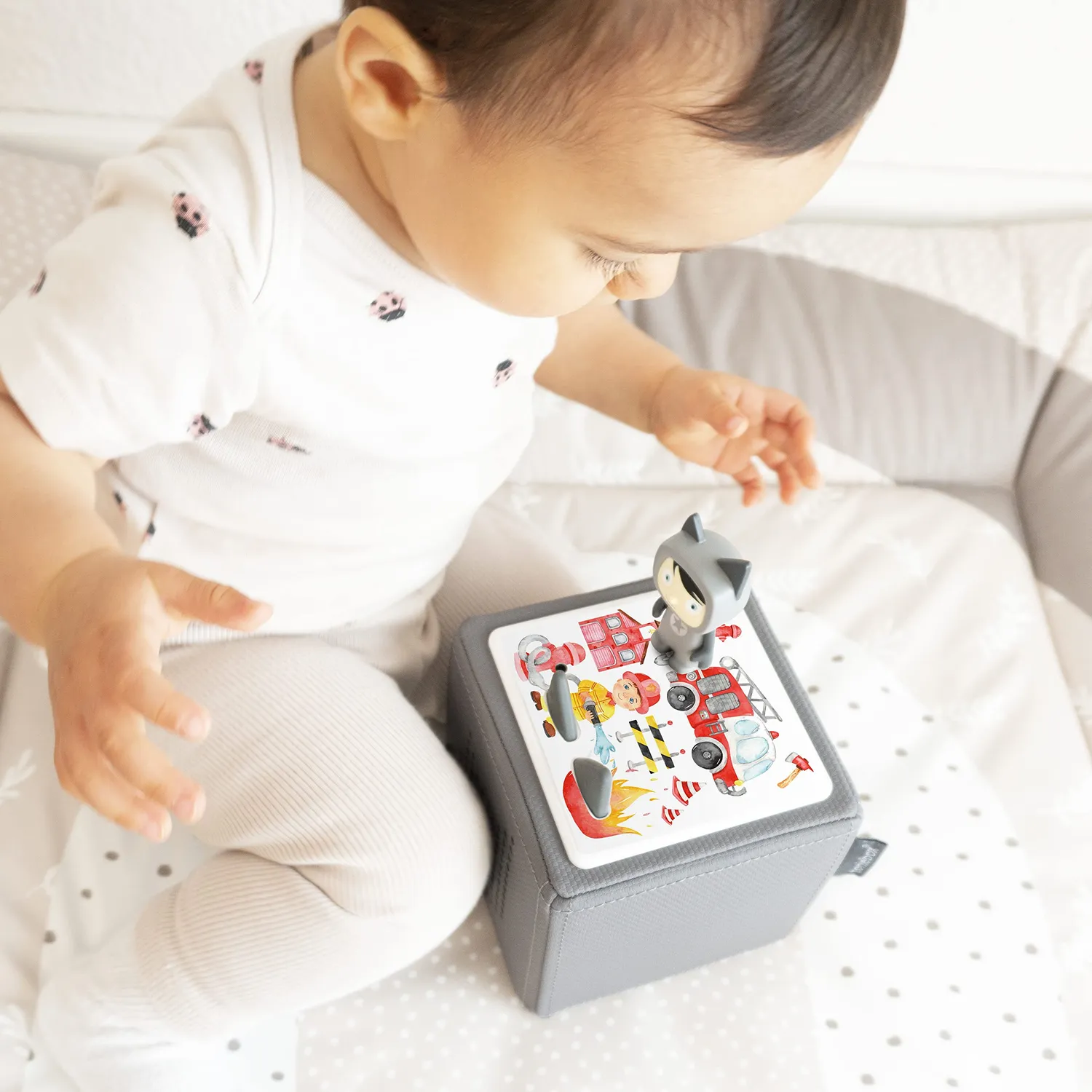MeinBaby123 Toniebox Schutzfolie Feuerwehr Sticker einzeln