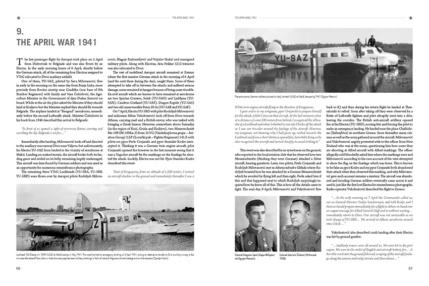 Canfora Publishing Yugoslav Electras From Aeroput Airlines to RAF Bildband