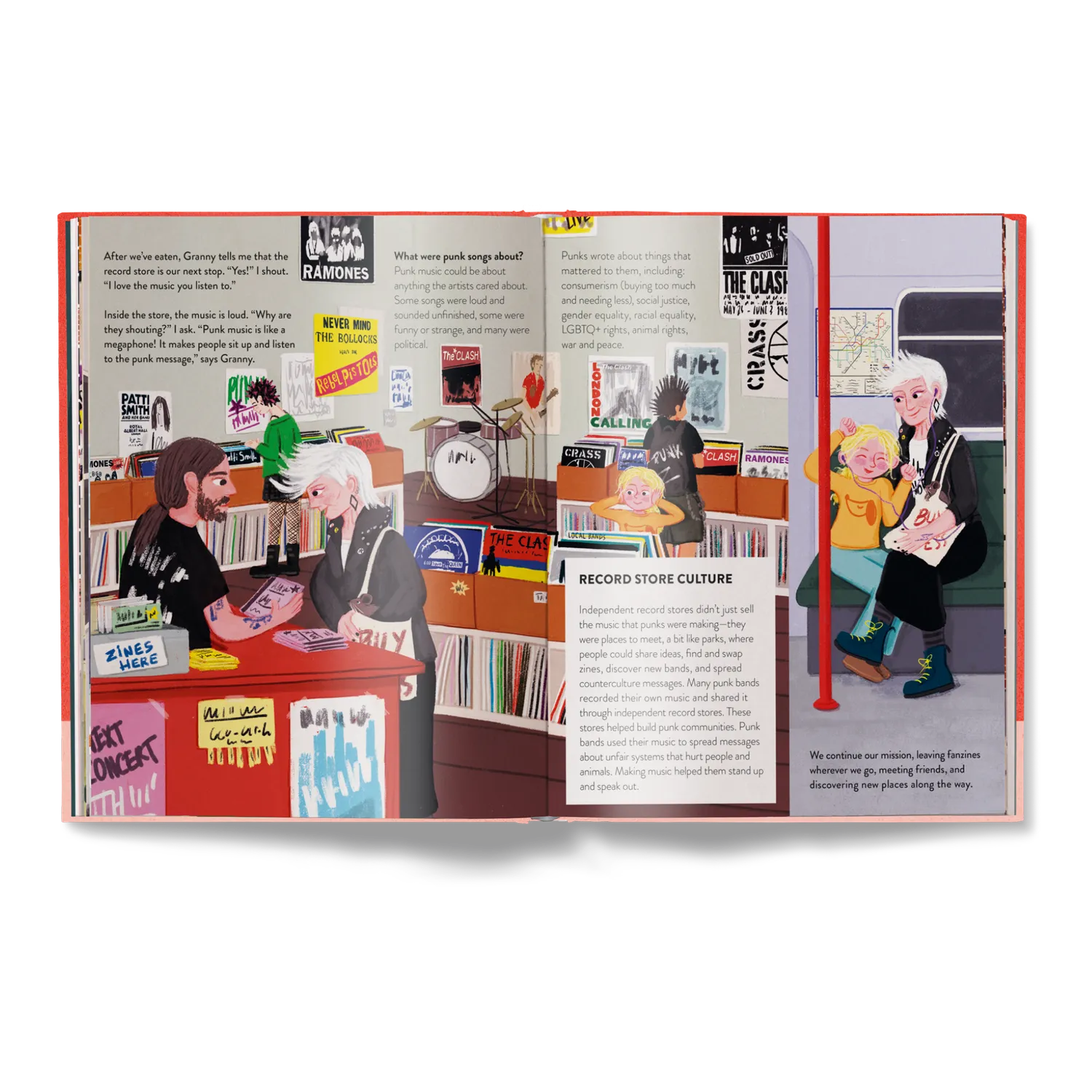 Gestalten Granny is a Punk Bilderbuch ab 5 Jahren