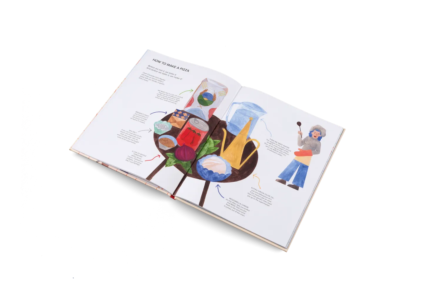 Gestalten We Love Pizza Kinderbuch Pizza-Geschichte