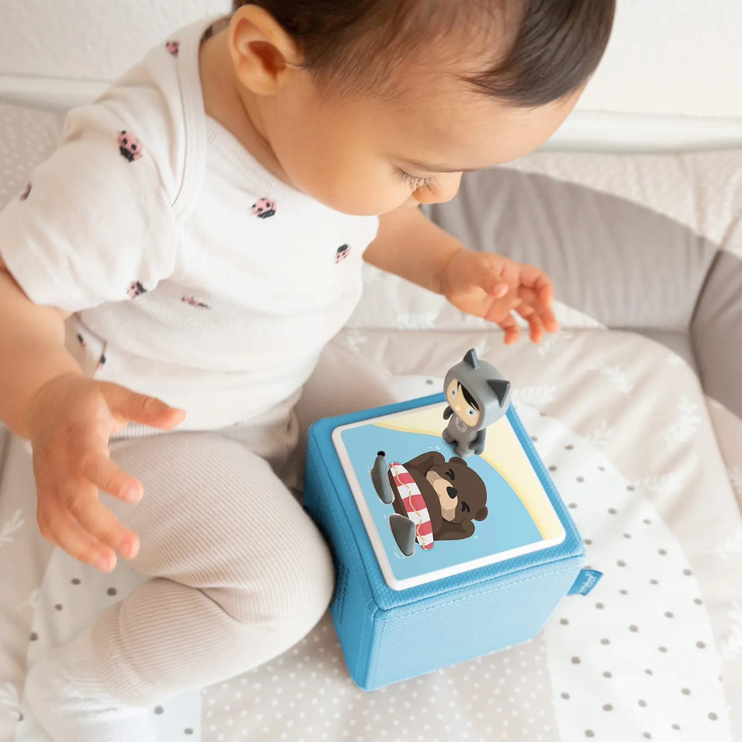 MeinBaby123 Toniebox Schutzfolie Kleiner Otter 3D-Effekt