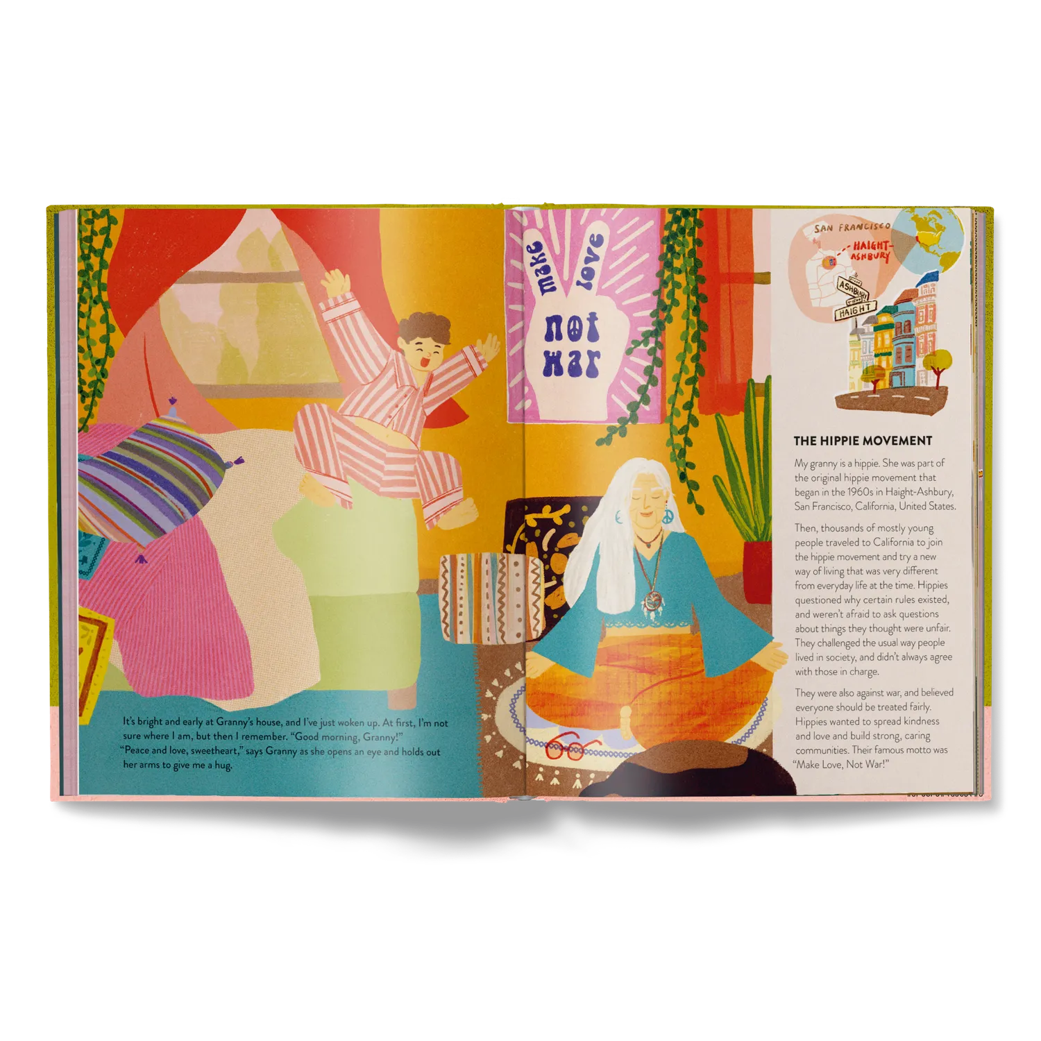 Little Gestalten Granny is a Hippie Bilderbuch ab 5