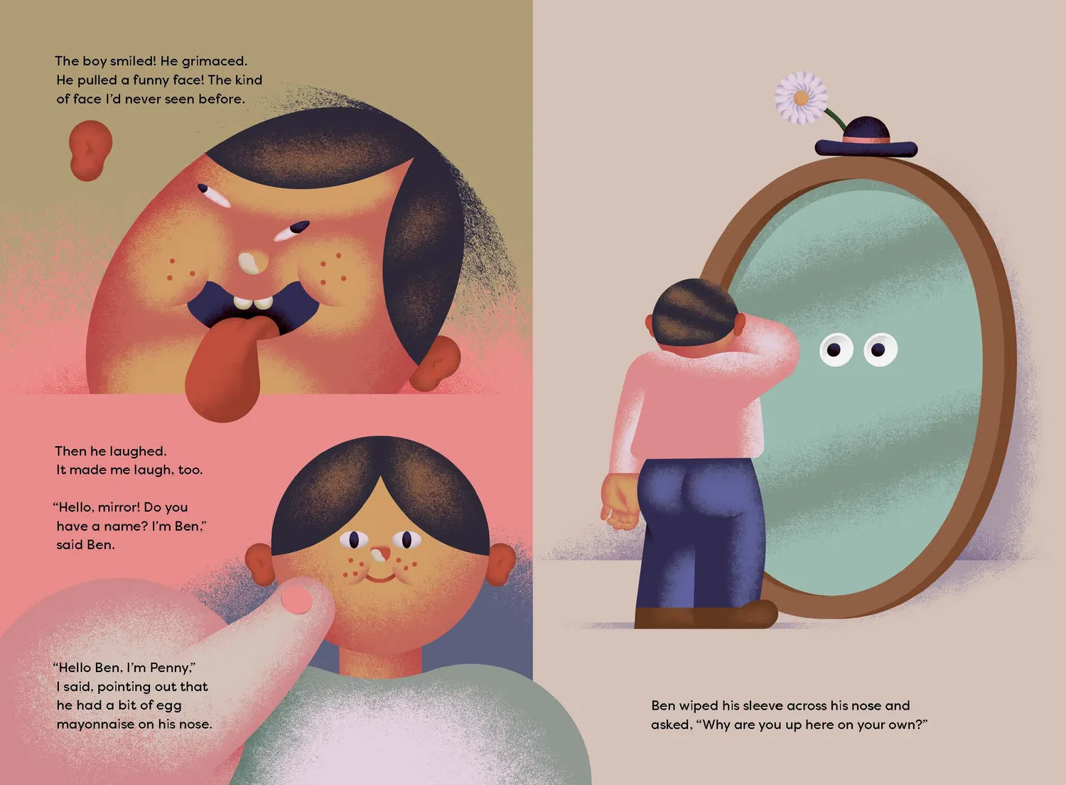Little Gestalten Penny der Spiegel Bilderbuch