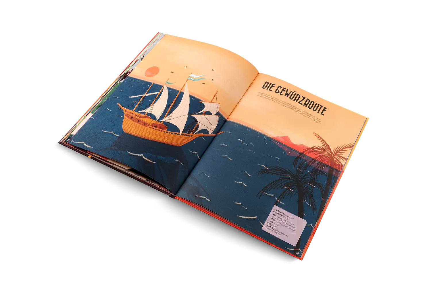 gestalten Berühmte Reiserouten Kinderbuch ab 7 Jahren