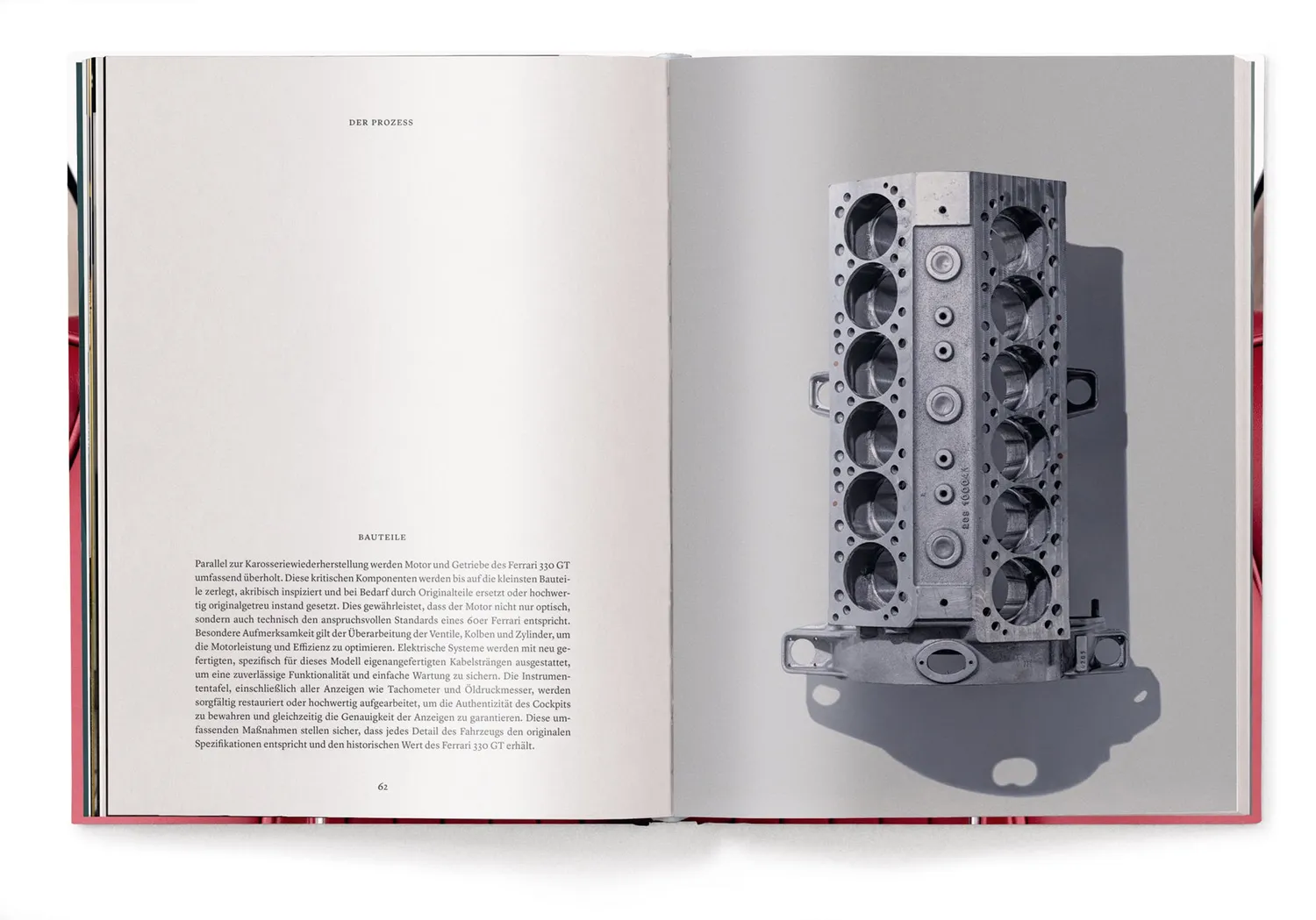 teNeues From Scratch Ferrari 330 GT Bildband Restaurierung
