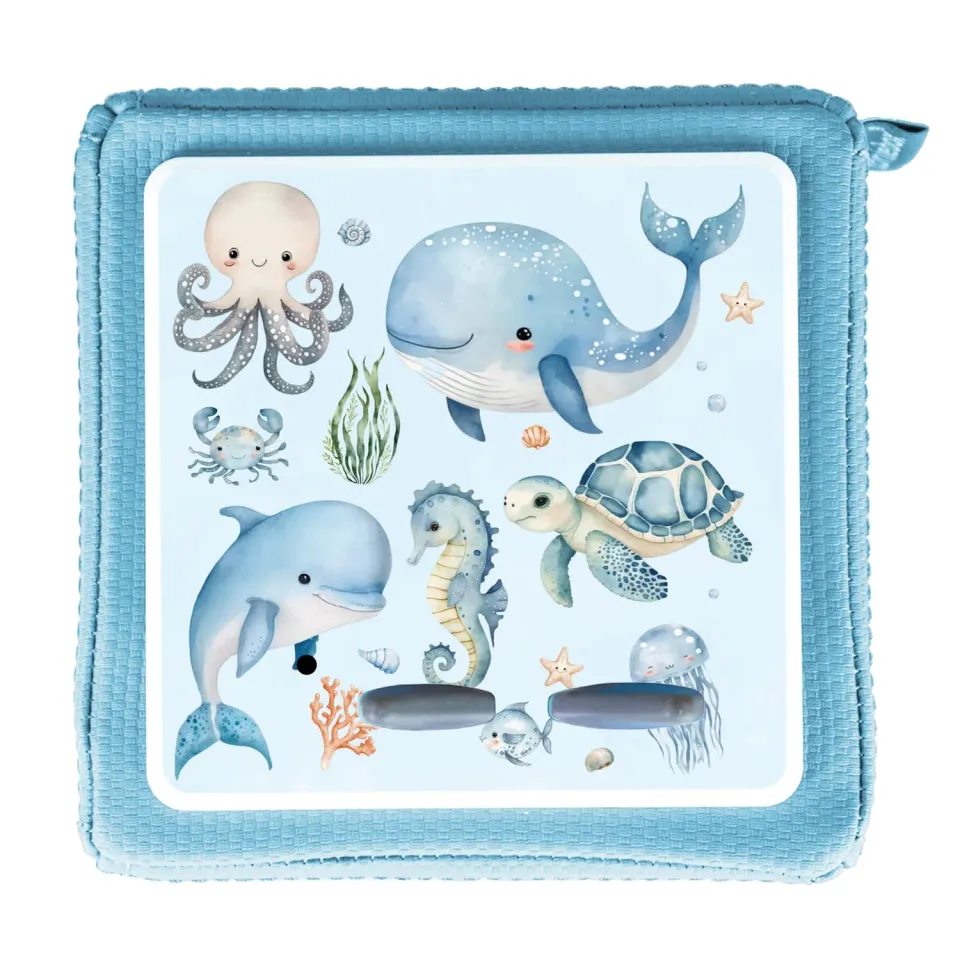MeinBaby123 Toniebox Unterwasserwelt Schutzfolie blau wasserfest