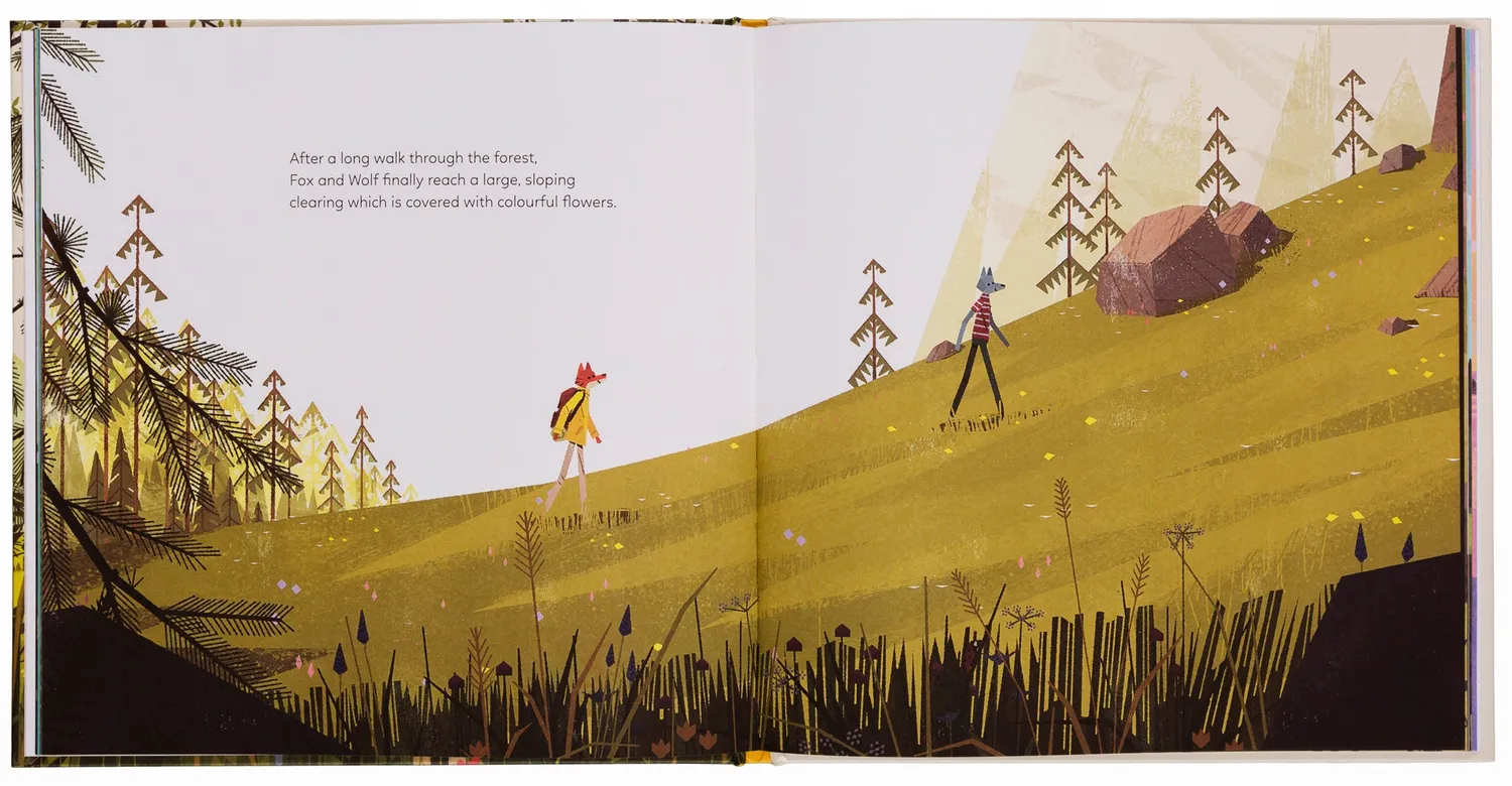 Gestalten Mystery Golden Wonderflower Bilderbuch Englisch