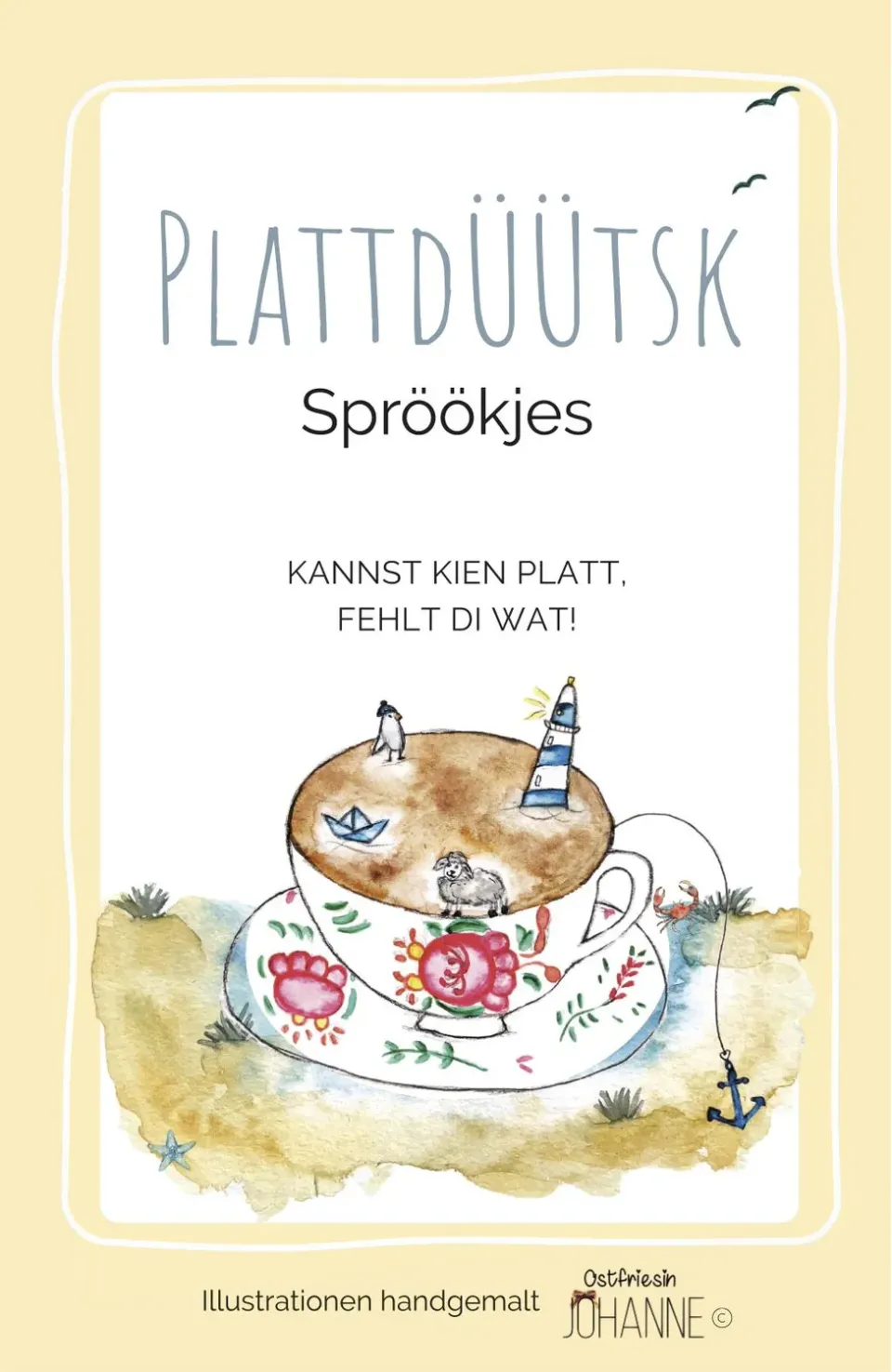 Isensee Plattdüütsk Spröökjes Buch illustriert plattdeutsch