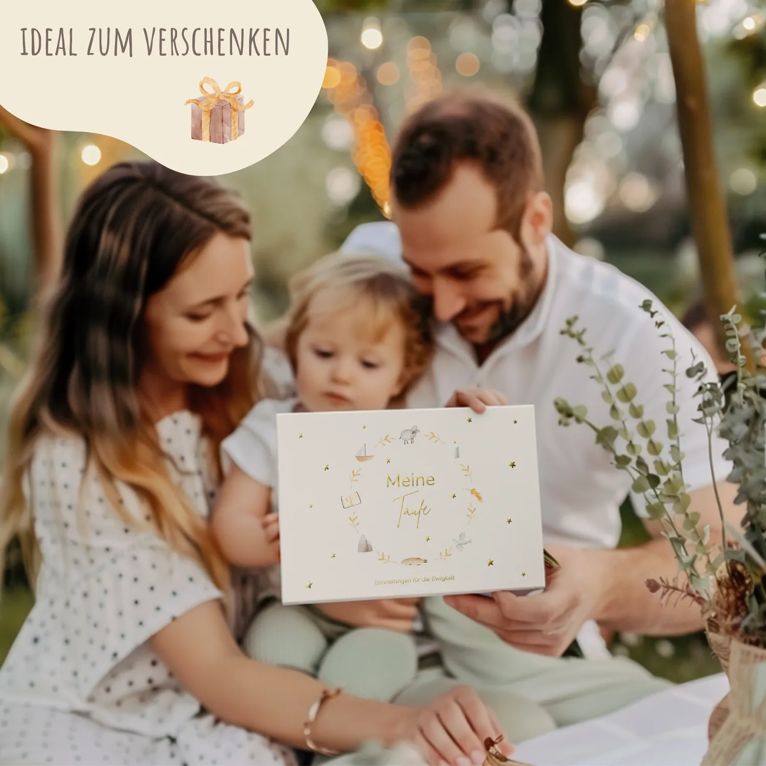MeinBaby123 Meine Taufe Taufbuch beige 76 Seiten