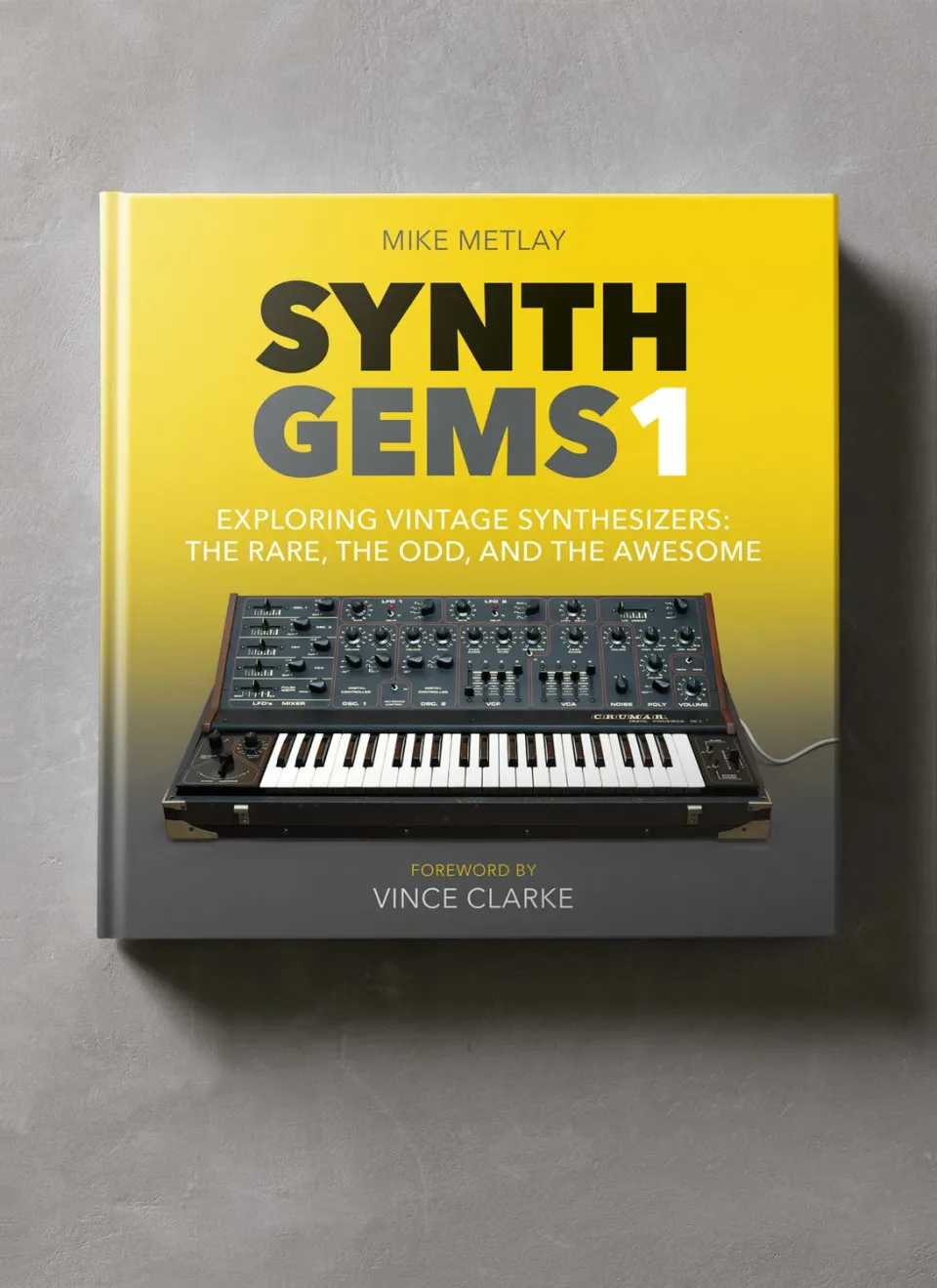 Bjooks Synth Gems 1 Bildband gebunden Vintage-Synthesizer