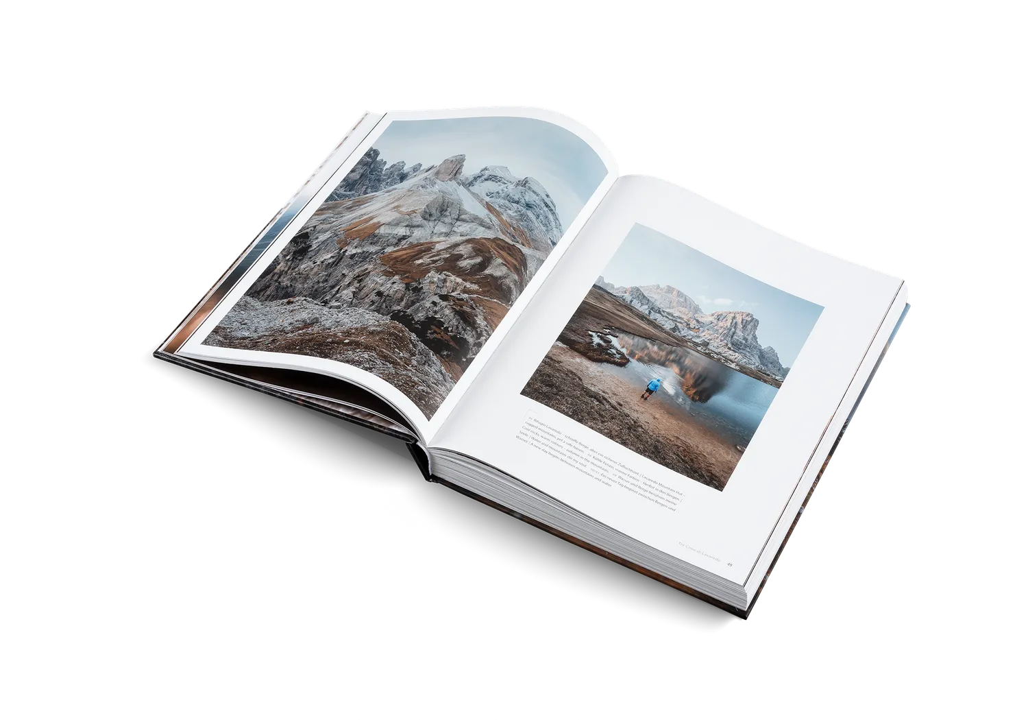 teNeues Escape Dolomiten Bildband Guerel Sahin deutsche Ausgabe