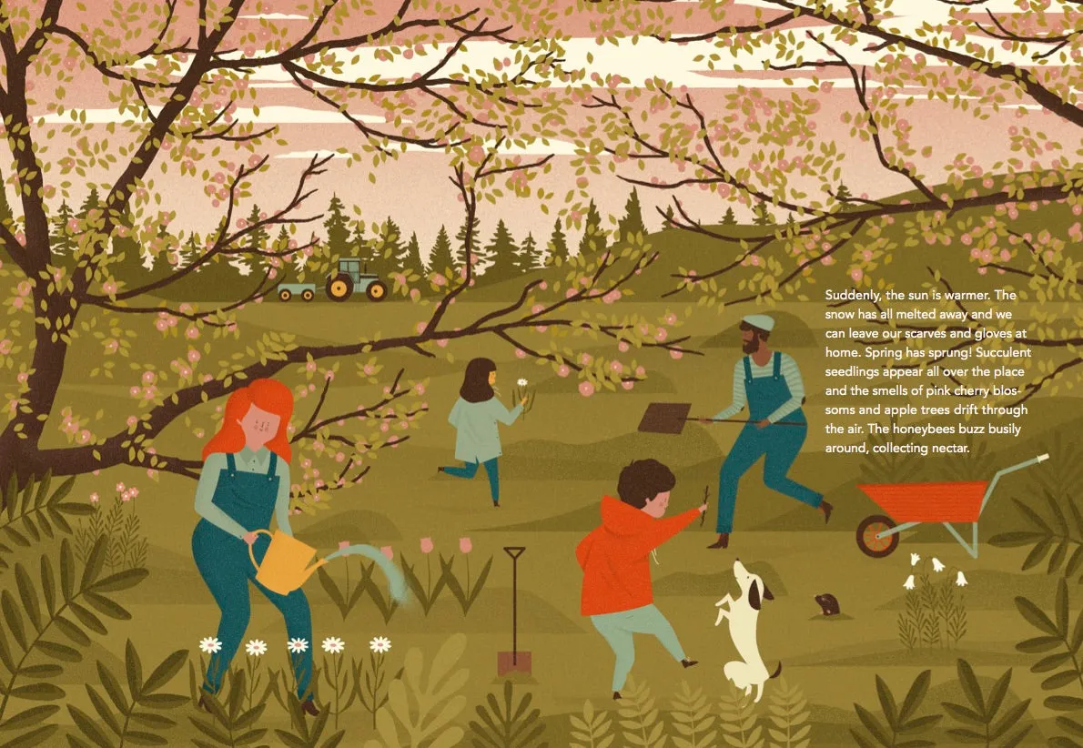 Little Gestalten My Four Seasons Bilderbuch Jahreszeiten 3-5 Jahre