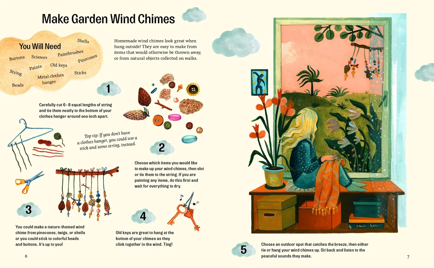Gestalten Little Green Fingers Kinderbuch Garten