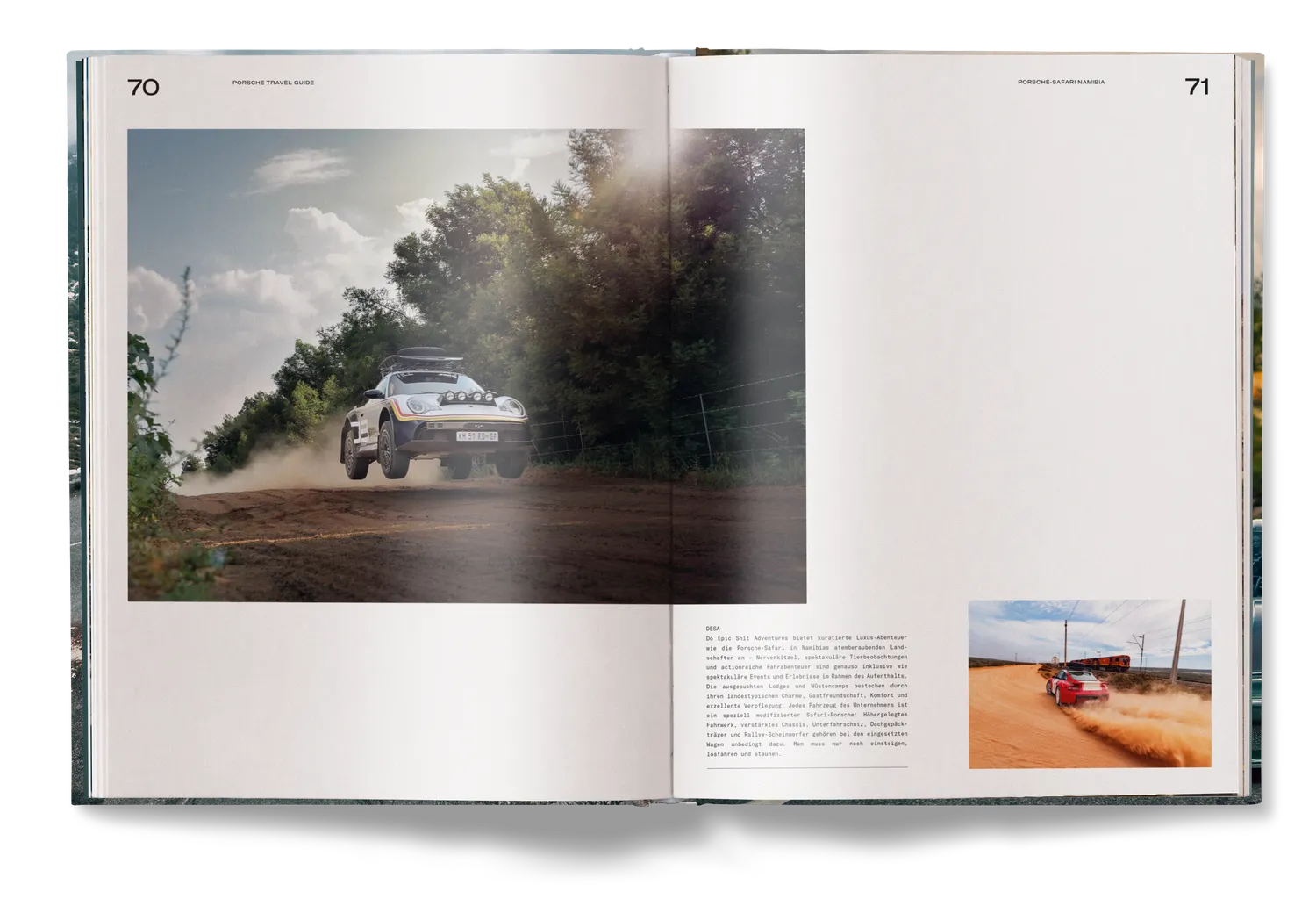 Porsche Escapes Bildband deutsche Ausgabe Alpenpässe