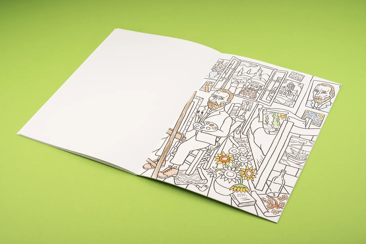 Seemann Henschel Meine bunte Kunstwelt Malbuch gebunden Ausmalen