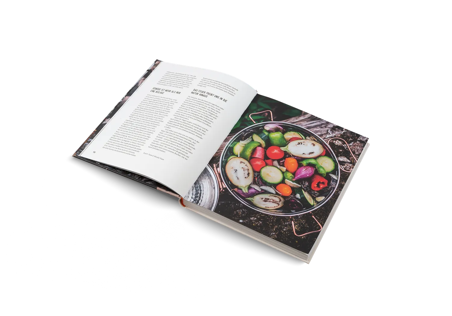 Gestalten Gemüse vom Feuer Kochbuch vegetarisch