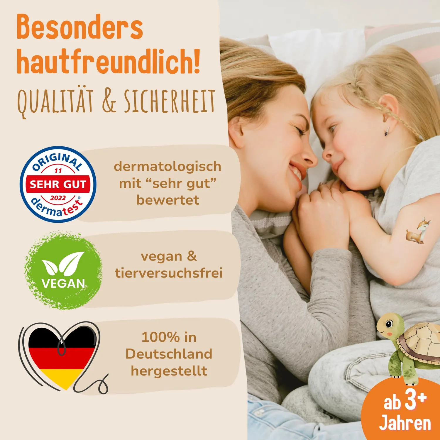 MeinBaby123 Mix Motive Kinder Tattoos 6er Set 660 Stück