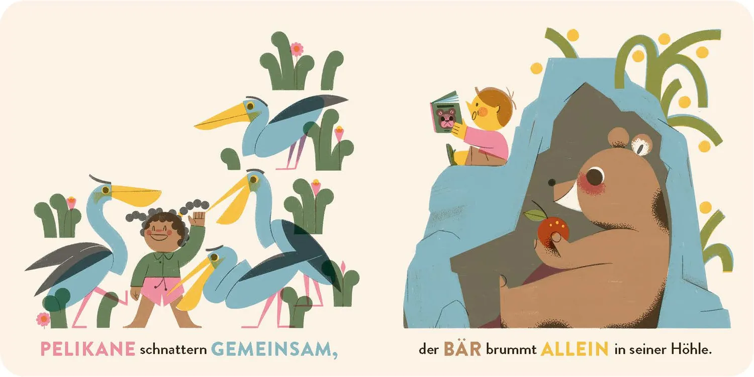 Kleine Gestalten Die tolle Tierschau Pappbilderbuch Tiere