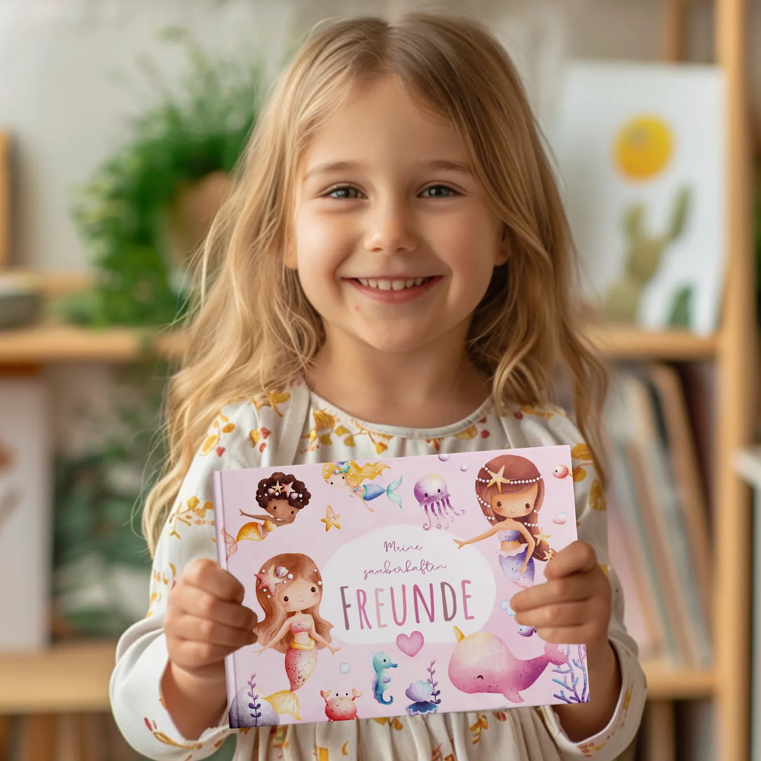 MeinBaby123 Meerjungfrauen Freundebuch Kinder Hardcover 76S