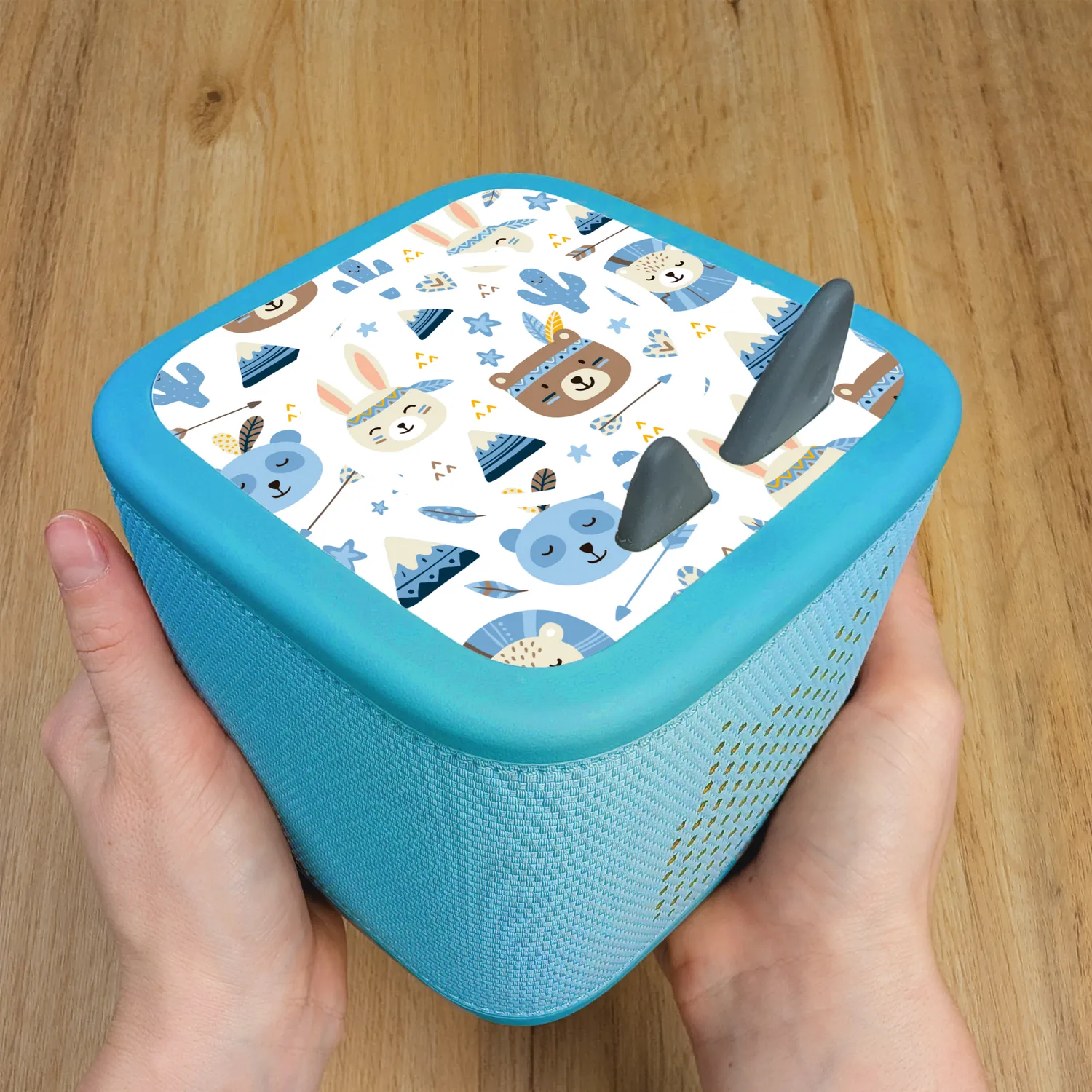MeinBaby123 Boho Blau Toniebox 2 Schutzfolie Sticker