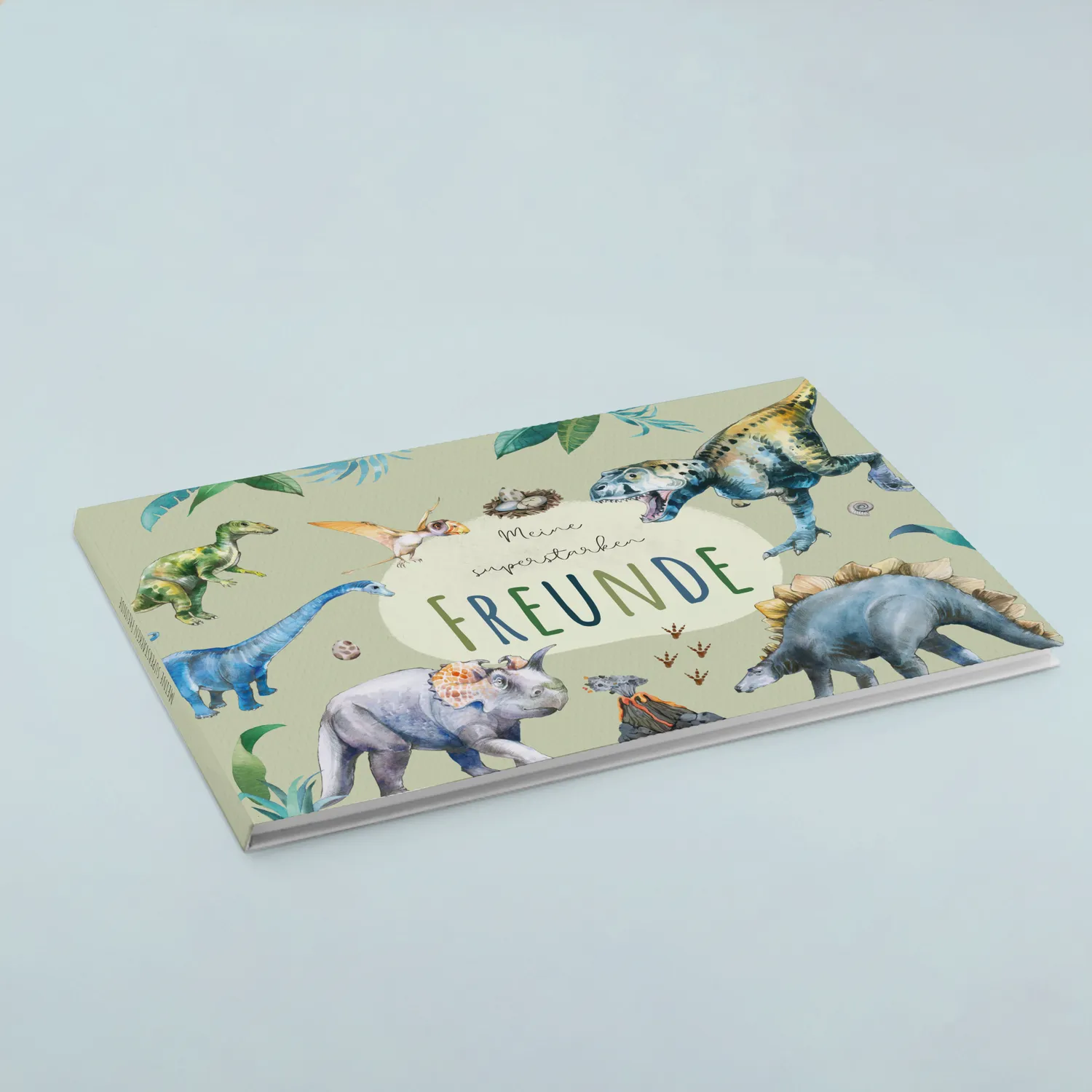 MeinBaby123 Dino Freundebuch Hardcover 26 Freunde