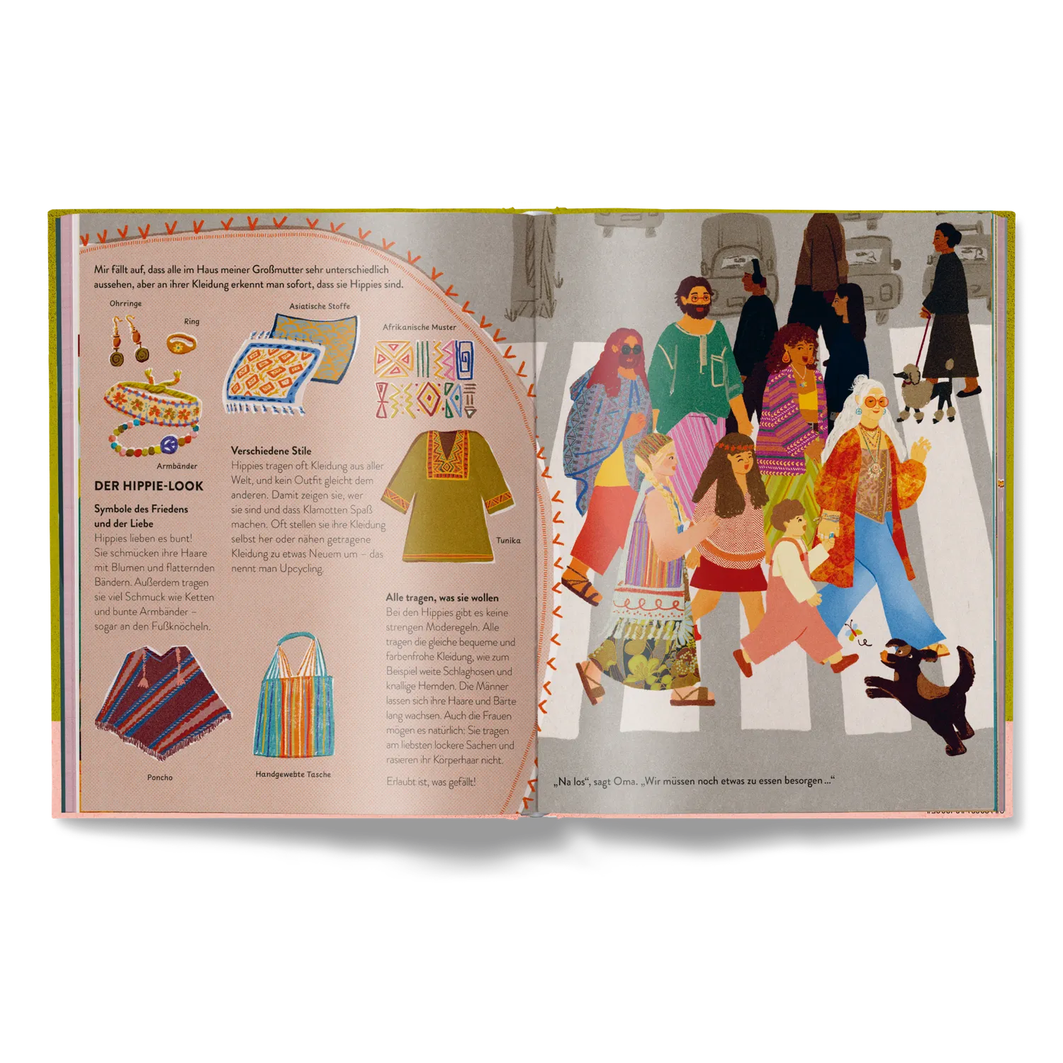Kleine Gestalten Oma ist ein Hippie Kinderbuch ab 5