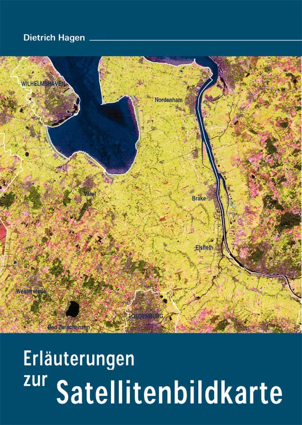 Isensee Satellitenkarte des Landes Oldenburg Karte Naturraum