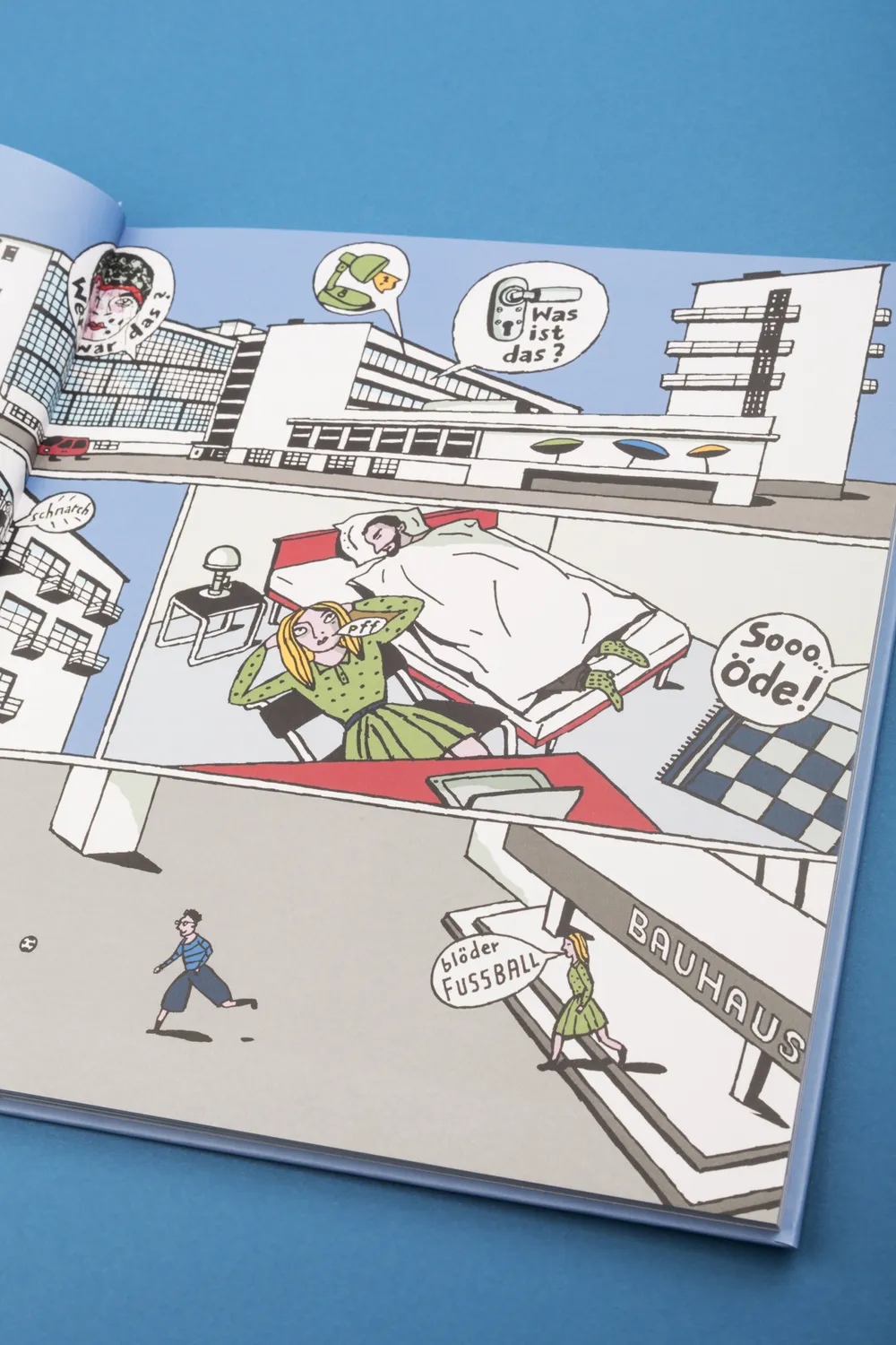 Seemann Henschel Wer wohnt in weißen Würfeln Kinderbuch Bauhaus