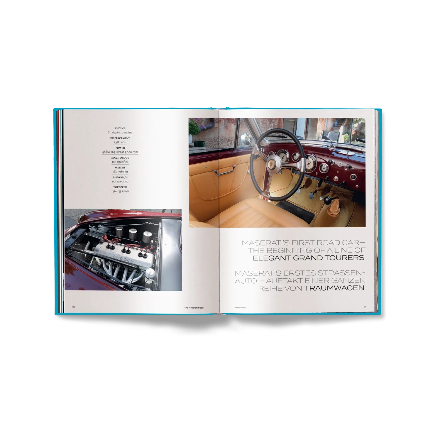 teNeues The Maserati Book Bildband Auto-Design