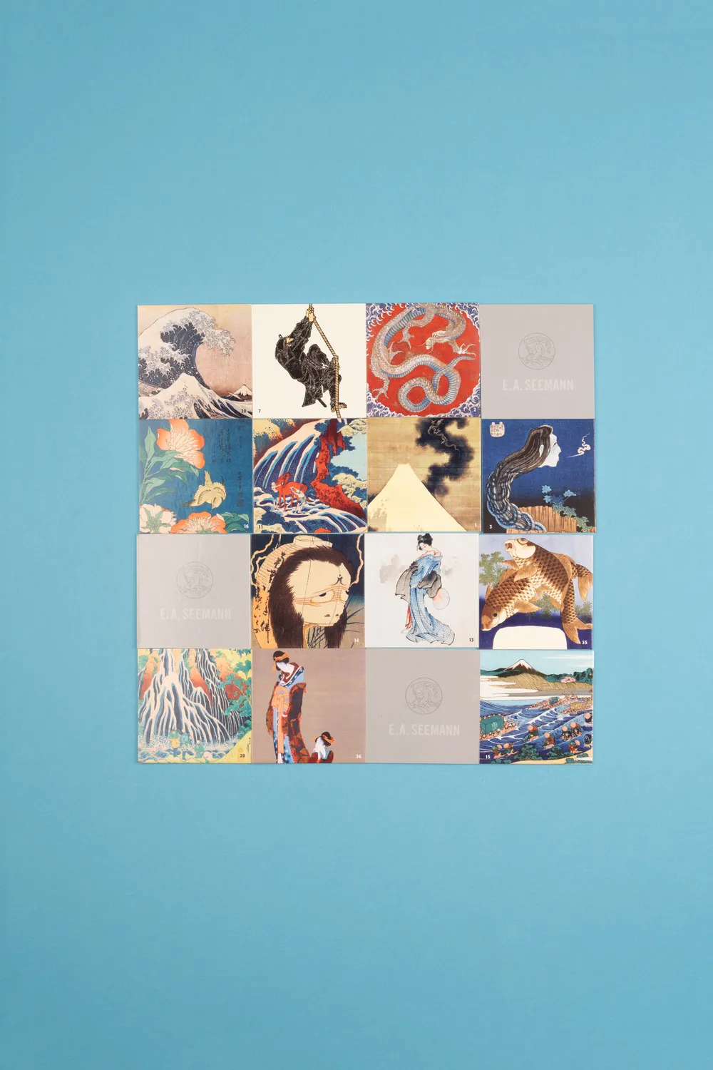 Seemann Henschel Hokusai Memo Spiel 36 Motive Welle