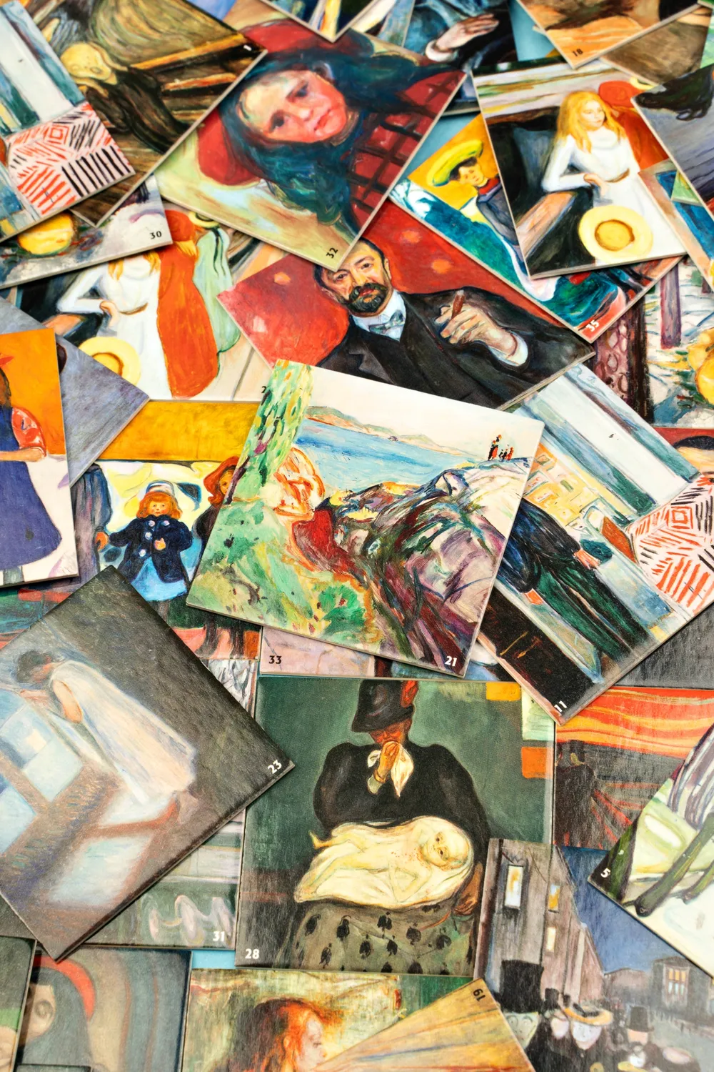 Seemann Henschel Edvard Munch Memo Memoryspiel 36 Karten Expressionismus