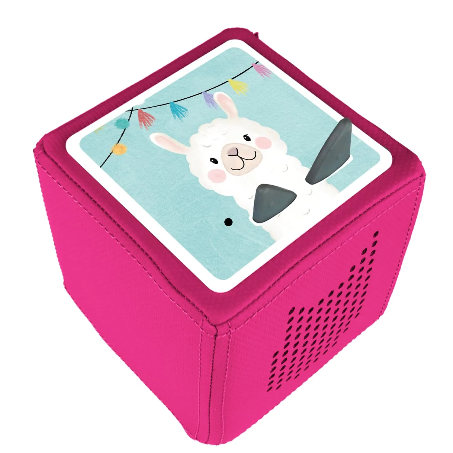 MeinBaby123 Toniebox Schutzfolie Sticker Alpaka