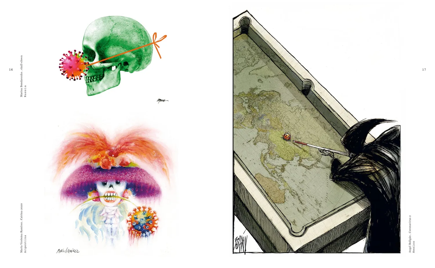 Gestalten Paper. Pen. Pandemic. Bildband Cartoons englisch